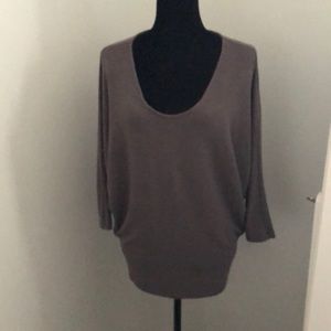 Comfy grayish purple top